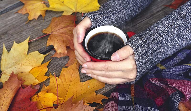 Teraso ali vrt uredite za jesenska druženja